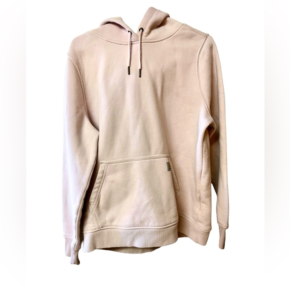 Women’s Light Pink Carhartt Pullover Midweight Hoodie Relaxed Fit Size XL 14-16